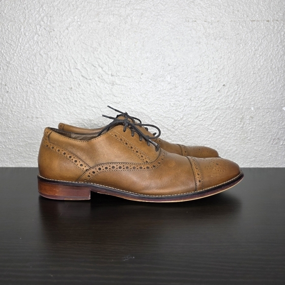 Johnston & Murphy Conard Cap Toe Oxford Mens Shoe Size 10M 20-8682 main image 11